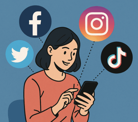 Redes Sociales Más Usadas